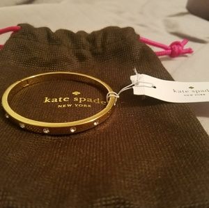 NEW Kate Spade New York Bezel bangle bracelet